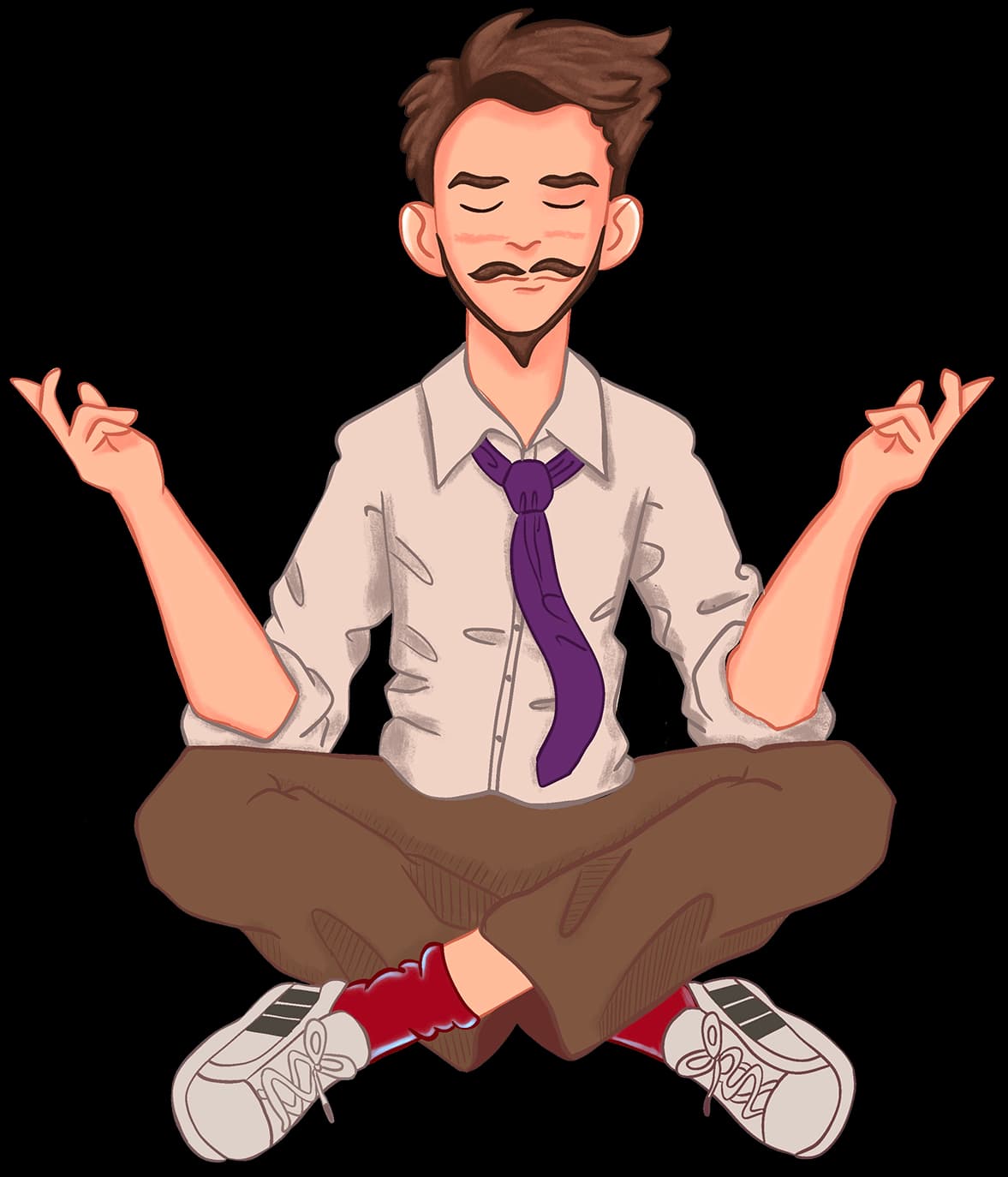 Rizwan Ali character illustration